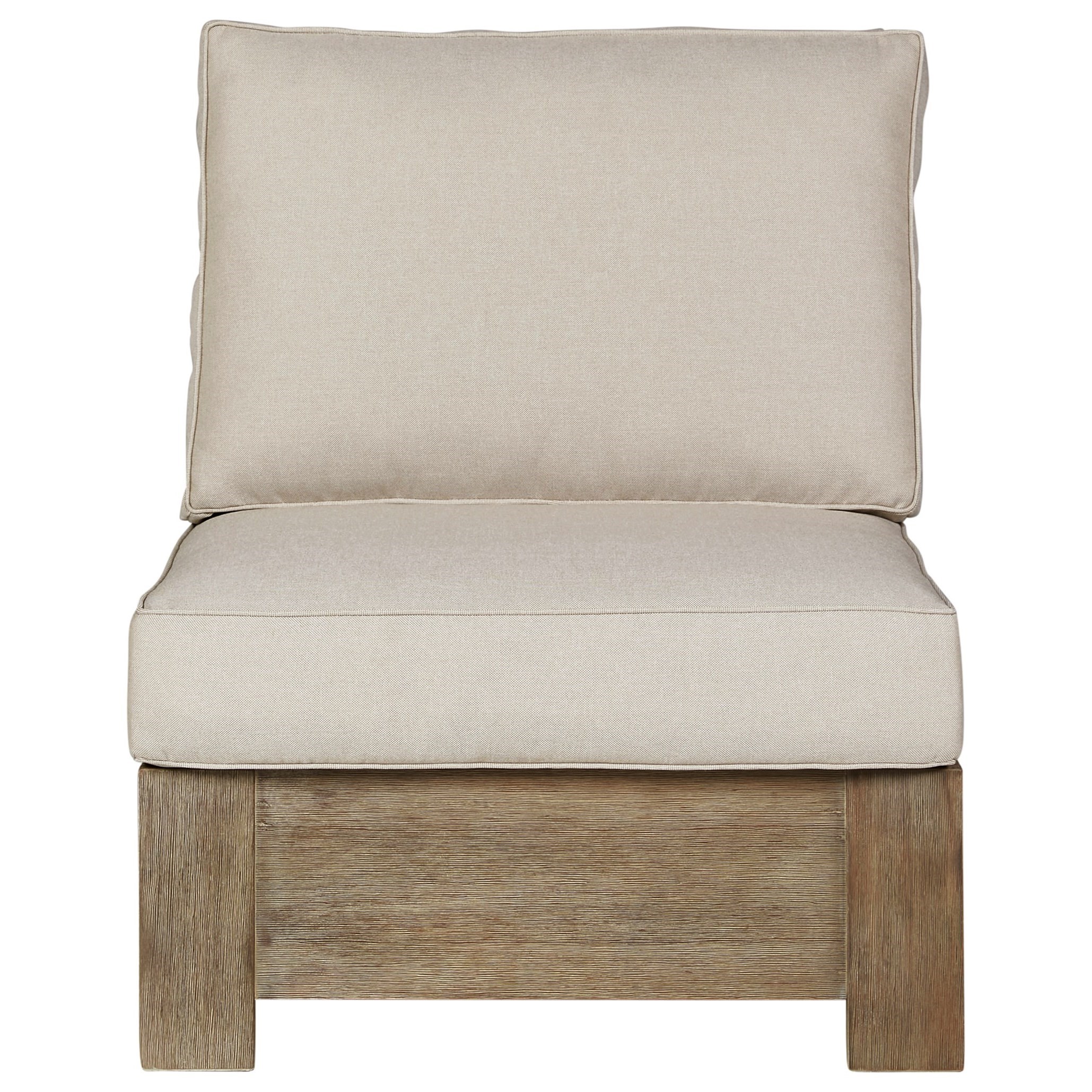 Ashley furniture armless 2025 chair